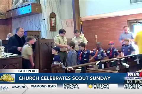 South Mississippi troop celebrates Scout Sunday