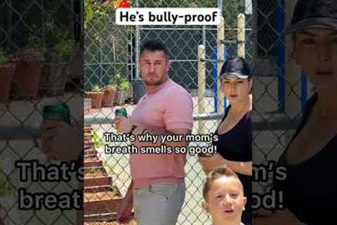 He’s bully-proof #funny #viral #family #fypシ #shorts