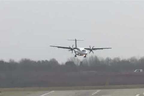 Hero pilots land planes rocked, bounced and thrown around during strong winds