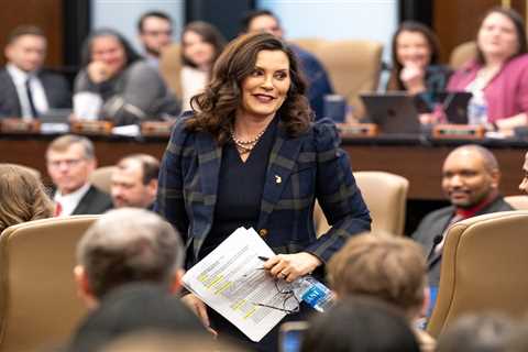 Whitmer lays out $80.7B budget plan for FY 2025, slightly slimmer than this year’s budget ⋆