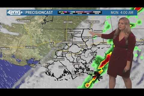 Dry Saturday before rain chances increase on Sunday