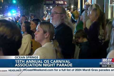 Ocean Spring’s 15th annual Night Parade brings in thousands