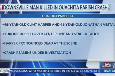 State Police: Downsville man dies in Ouachita Parish crash on LA 15