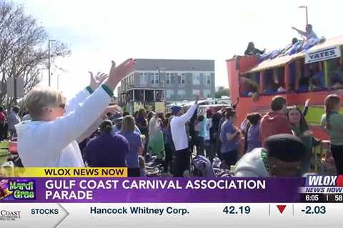 Gulf Coast Carnival Association Parade rolls through downtown Biloxi