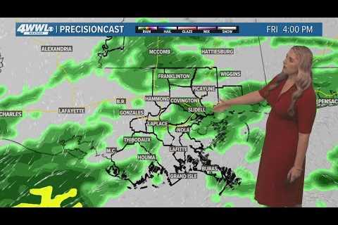 Dry Thursday ahead of showers Friday and Saturday