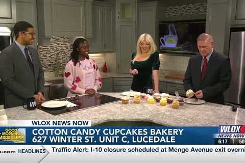 Cotton Candy Cupcakes brought sweet treats to Good Morning Mississippi