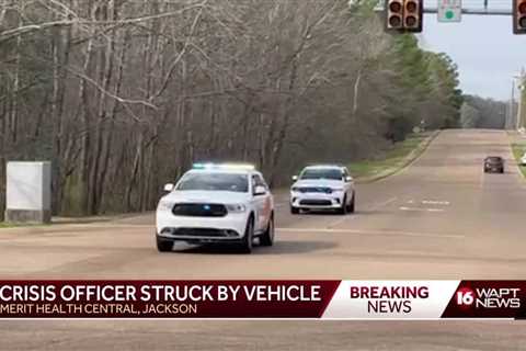 JPD officer struck by vehicle, suspect in custody