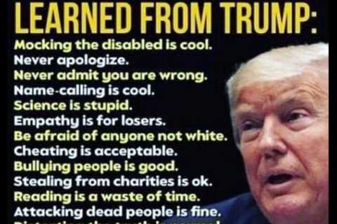 What Trump Has Taught Our Kids