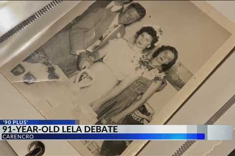 90 Plus: 91-year-old Lela Debate excited for next week