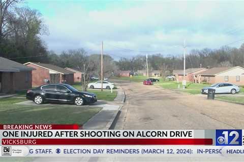 Man injured in shooting on Alcorn Drive in Vicksburg