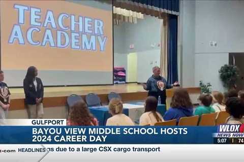 Bayou View Middle School hosts 2024 Career Day