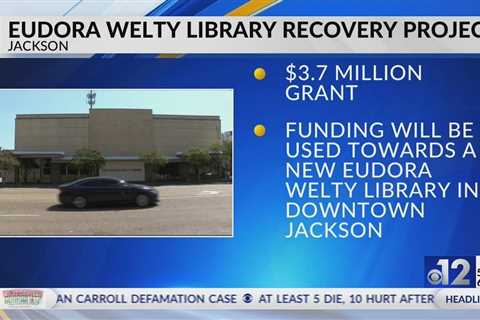 Eudora Welty Library Recovery Project receives grant