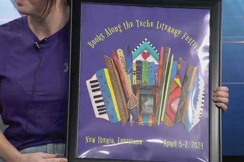 Books Along the Teche Literary Festival is April 5-7, 2024 in New Iberia, LA