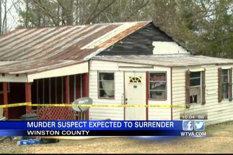 Winston County murder suspect expected to surrender