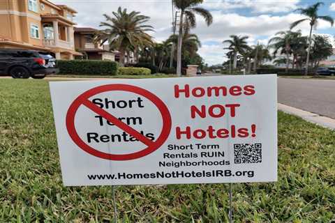 The effort to get the FL governor to veto short-term vacation rental bill accelerates • Florida..