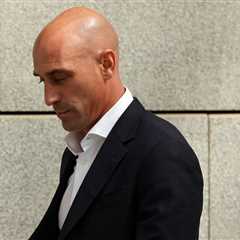Luis Rubiales arrested; former president facing two-and-a-half-year sentence