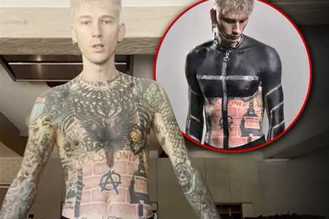 Machine Gun Kelly Posts Video Displaying Full Higher Torso Blackout Tattoo