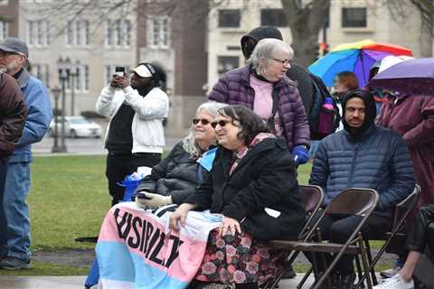 Trans Day of Visibility founder celebrates event’s 15th anniversary on Capitol steps in Lansing •