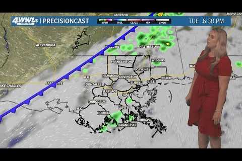 New Orleans Weather: Warm with some rain on Tuesday, cooler rest of week