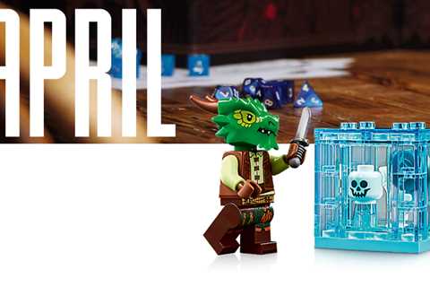 Lego’s April Releases Roll for Initiative