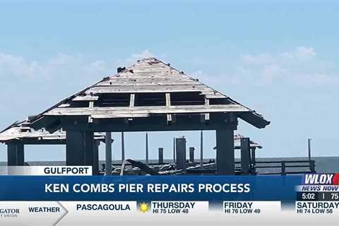 LIVE: Ken Combs Fishing Pier remains damaged from Hurricane Zeta damage