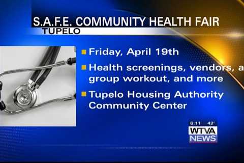 S.A.F.E. set to hold community health fair