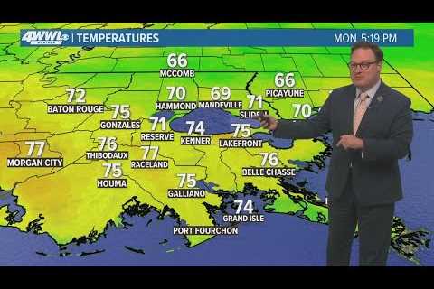 New Orleans weather: heavy rain and strong storms expected Wednesday