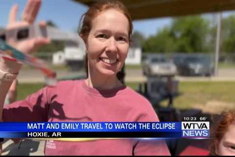 Chief Meteorologist Matt Laubhan, family travel to Arkansas to see the solar eclipse