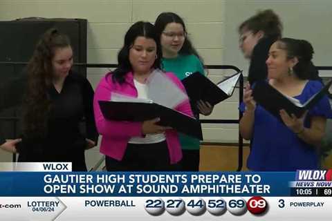 Gautier High students prep to perform at The Sound Amphitheater’s grand opening