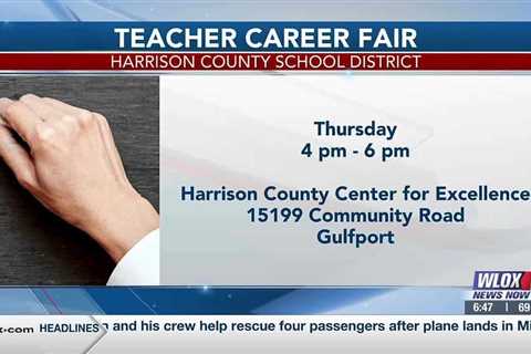 Harrison County School District holding job fair