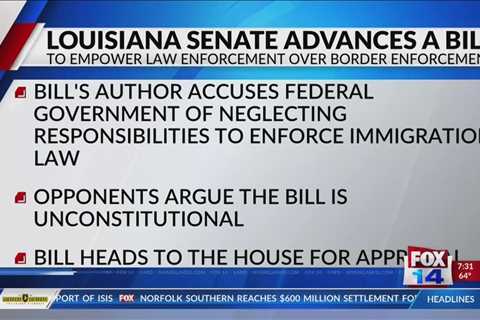 Fox 14 Your Morning News: New bill would allow law enforcement to arrest illegal migrants