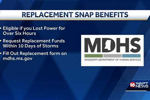 SNAP replacement benefits available after storms