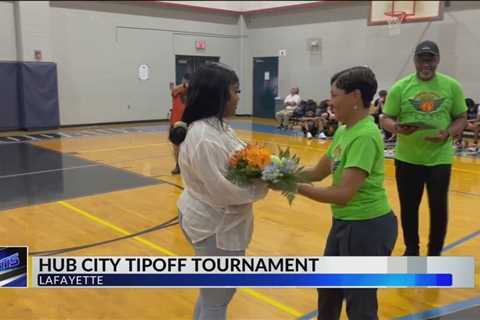 Local youth basketball tournament awards scholarship