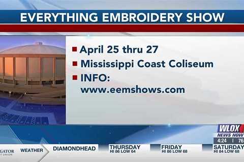 Everything Embroidery Market coming to the Mississippi Coast Coliseum