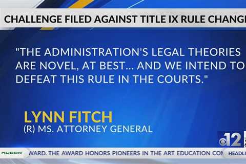 Fitch files lawsuit against Biden’s new Title IX rules