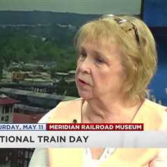 National Train Day observed Saturday, May 11, at Meridian Railroad Museum