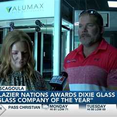 Dixie Glass Pascagoula receives Glazier Nation's “Glass Company of the Year” award