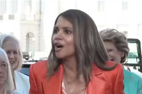 Halle Berry Passionately Speaks on Menopause Bill at U.S. Capitol