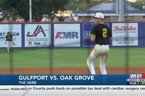 HIGH SCHOOL BASEBALL: Gulfport vs. Oak Grove (MHSAA Playoffs) [04/30/24]