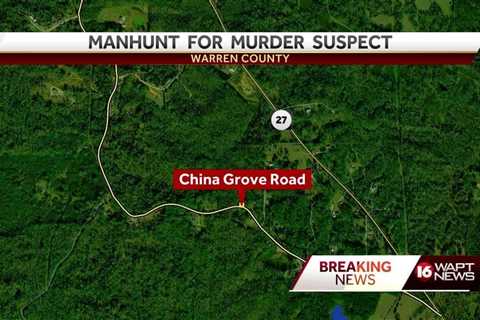 Manhunt in Warren County for murder suspect