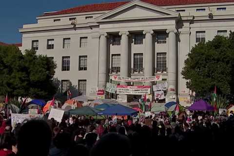 Hundreds at UC Berkeley rally in solidarity with Palestinians – NBC Bay Area