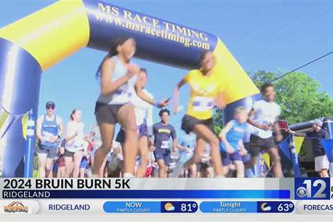 2024 Bruin Burn 5K held in Ridgeland