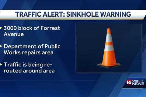 Massive sinkhole to be repaired in Jackson neighborhood