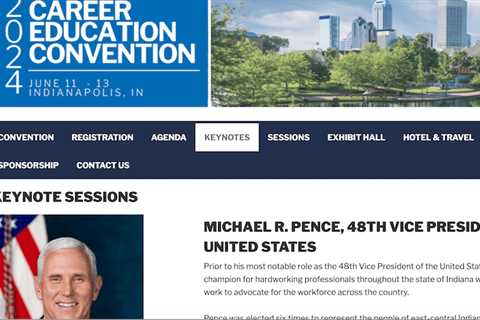 Mike Pence to Speak at For-Profit College Convention. Why Exactly?