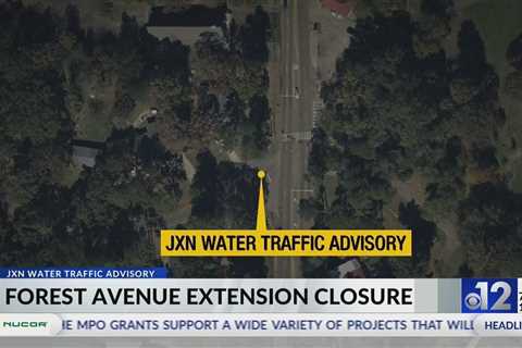 JXN Water announces closure for Forest Ave. Extension