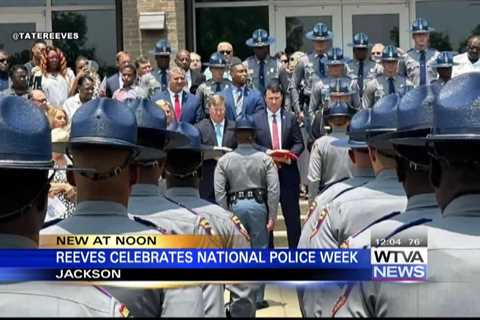 Mississippi governor celebrates National Police Week in Jackson