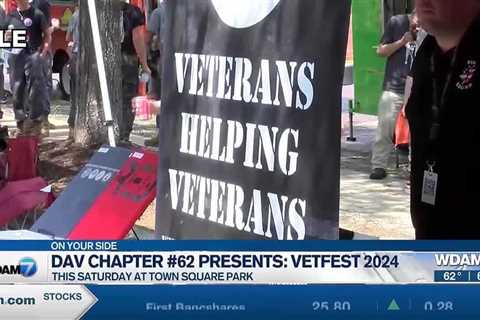 Hub City to host 2024 VetFest at Town Square Park