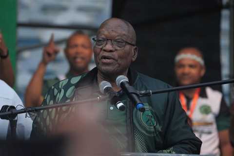 South African elections: Former President Jacob Zuma quotes Mandela at rally in African National..