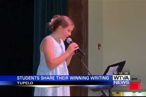 Students given chance to read their writings aloud in Tupelo