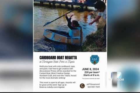 Interview: Tombigbee State Park hosting cardboard boat regatta